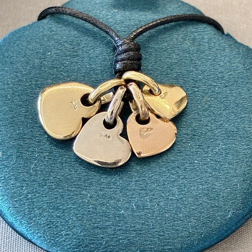 Pomellato collana cuori oro - collana,