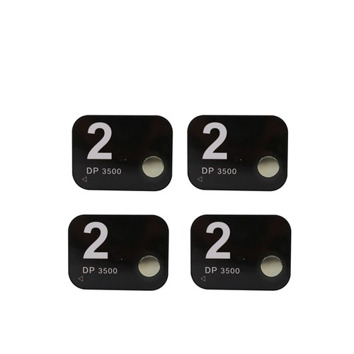 Piastre fosforo dentale - 4x,