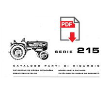 Catalogo ricambi trattore FIAT