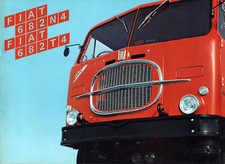 FIAT 682 CAMION TRUCK  POSTER