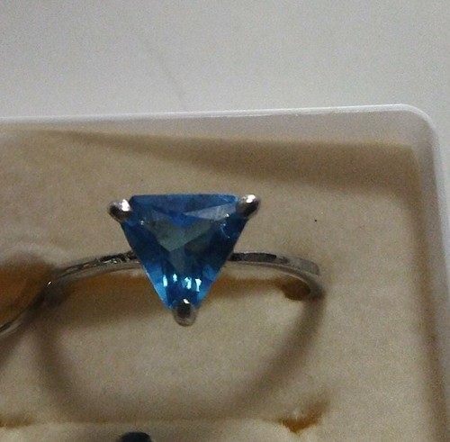 Anello solitario pietra - solitario,