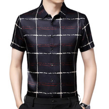 Uomo Scozzese Manica Corta