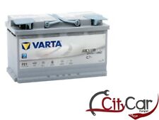 BATTERIA AUTO 80Ah 800A DI SPUNTO START STOP VARTA A6 AGM SILVER DYNAMIC NUOVA