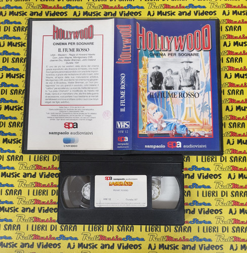 Vhs film fiume rosso john - vhs, il
