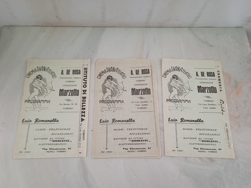 Locandine programmi cinema - programmi,