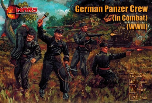 Mars 72122 equipaggio panzer - 72122,