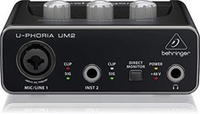 Behringer U-PHORIA UM2 USB 2x2