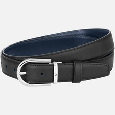Cintura montblanc fibbia ferro - cintura,