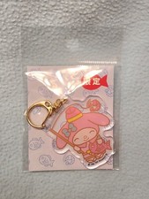 My Melody fishing pole fish Japan Acrylic Keychain Sanrio 