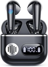 Cuffie Bluetooth, Auricolari Bluetooth 5.2 con Stereo HiFi HD Mics