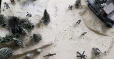 Diorama neve con - neve,