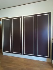 Camera da letto anni '70 - Armadio + Testata letto