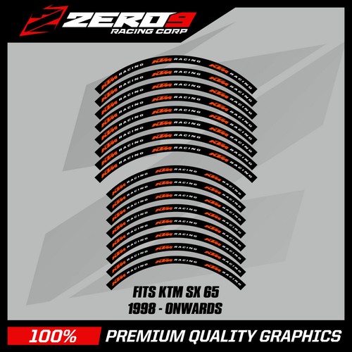 Ktm decalcomanie cerchi 65 - decalcomanie,