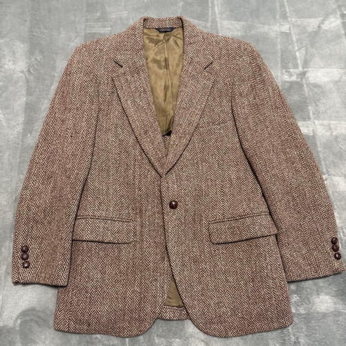 Giacca harris tweed vintage - giacca,