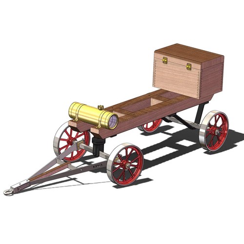 Carrello modellino scala