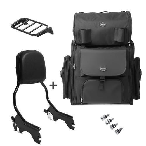 Schienalino sissy bar borsa - bar, +