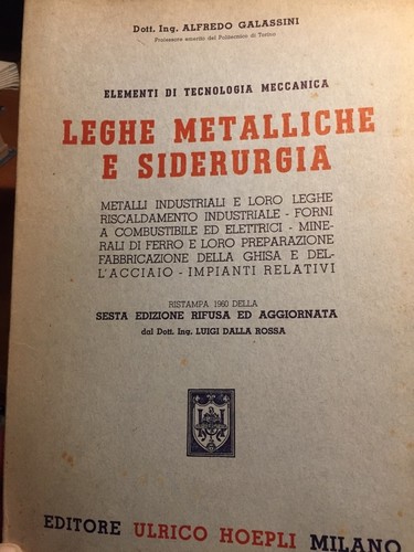 Alfredo galassini leghe - galassini,