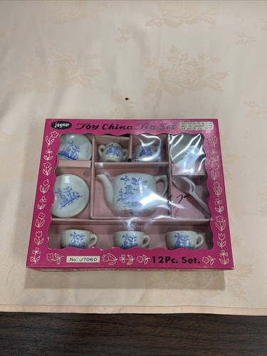 Toy china tea set - pc,