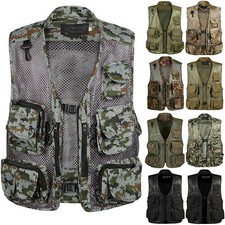 Gilet Uomo Mimetico Pesca