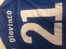 Maglia Naziole Italiana Giovinco Usata Con Patchwork Qualificazione Euro 2012