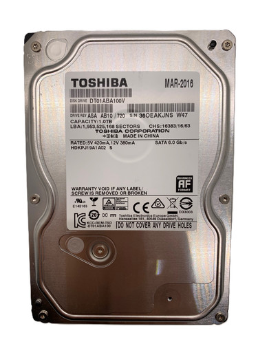 Disco rigido desktop toshiba - rigido,