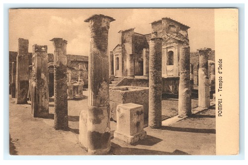 Cartolina epoca pompei - cartolina, d'epoca
