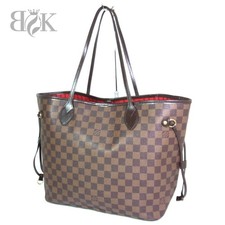 Vuitton Damier Neverfull Mm N51105 Tote Bag Tracolla Marrone Oro Ferramenta Louis U