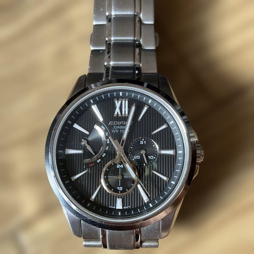 Casio edifice 100m efb - casio, wr