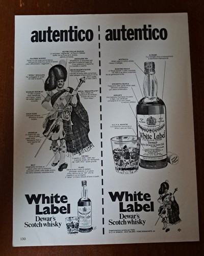 Pubblicità white label scotch - white,