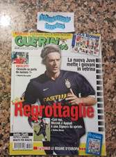 Guerin Sportivo 29 2003-Ancelotti-Juve-Calciomondo-Letture nel pallone-POSTER