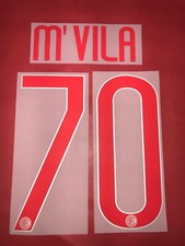 KIT M'VILA 70 ROSSO X MAGLIA CALCIO INTER NUOVO  
