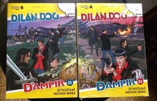 DAMPYR 209 COVER ROSSA E BLU EDIZIONE SERBA DYLAN DOG E DAMPYR BLISTERATI