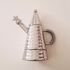 caffettiera vintage ● STELLA ARCHIMEDE ● anni '80 2 tazze