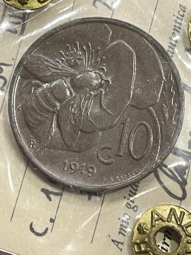 Centesimi ape 1919 - 10,