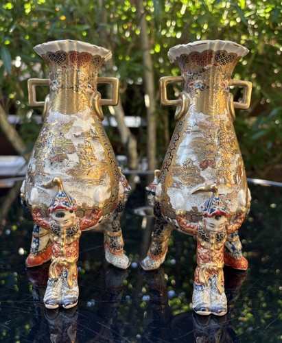 Paire vases miniature - de,
