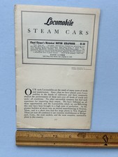 Locomobile steam cars 1903