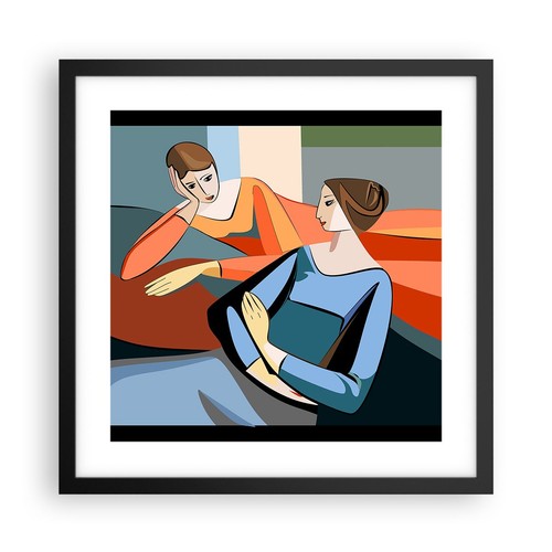 Poster 40x40cm cubismo - 40x40cm,