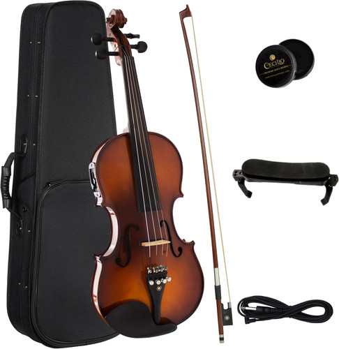 Violino elettrico acustico