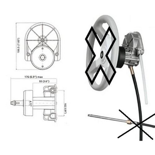 Timoneria meccanica ultraflex - meccanica,
