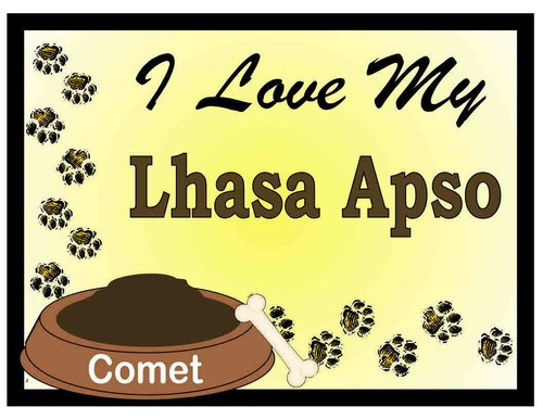 Magnete lhasa apso - magnete,