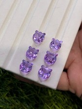 Ametista rosa naturale viso di