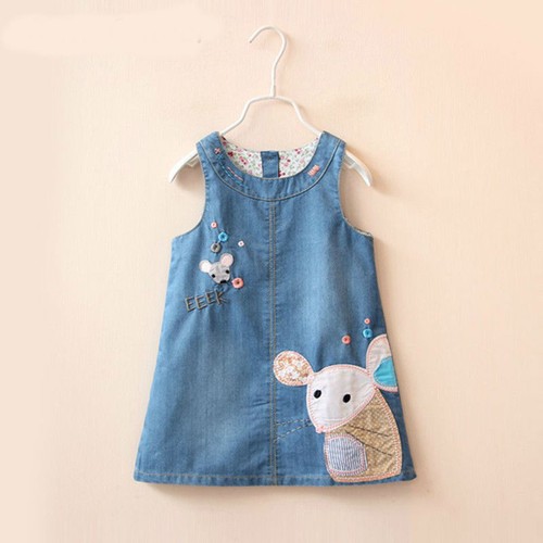 Vestito bambina carino ricamo - vestito,