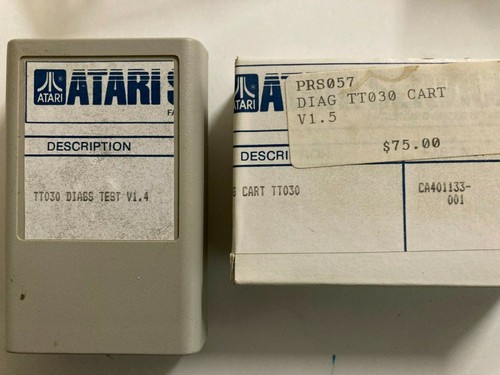 Cartuccia diagnostica atari - cartuccia,