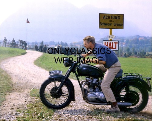 Steve mcqueen cavalca triumph - cavalca,