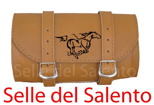 Borsa moto pelle london 20x10 - borsa,