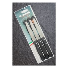 Marietti 1860 Set coltelli 6 pz lama dentata RIVETTATA Nero 24RBV6N