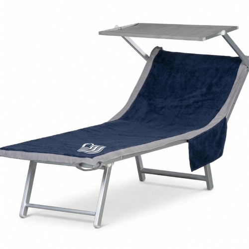Telo mare ricamato con - ricamato, tasche