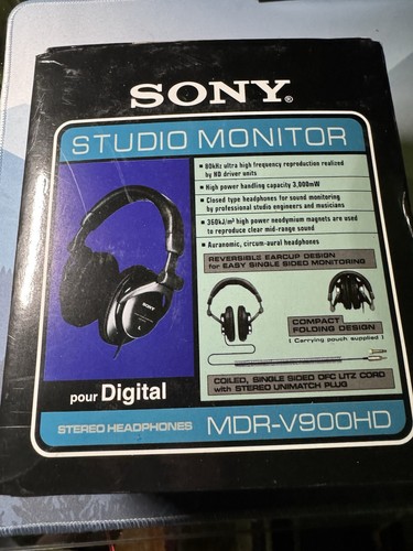 Sony mdr v900hd cuffie - sony, da