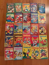 Fumetti di Topolino, per lo più degli anni 60 e 70, in numero di 81