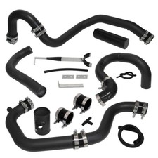 Kit tubi intercooler nero per